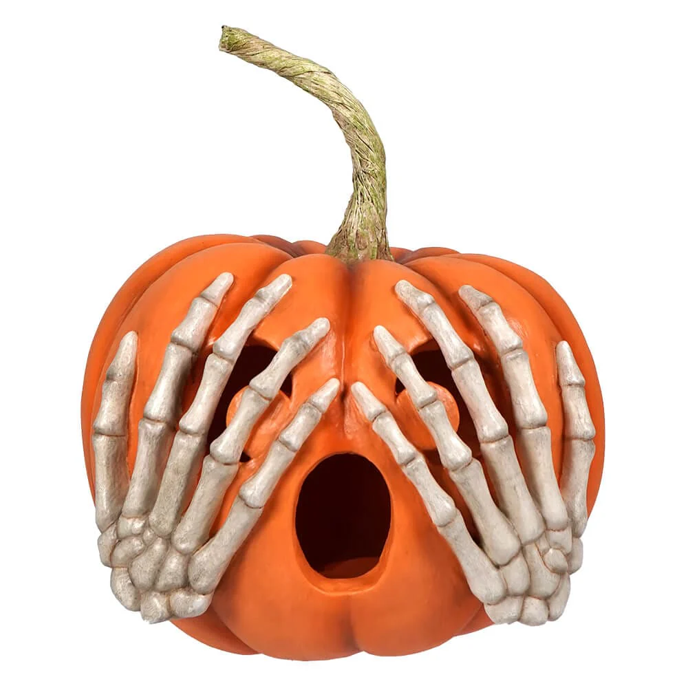 Orange Peek-a-Boo Pumpkin