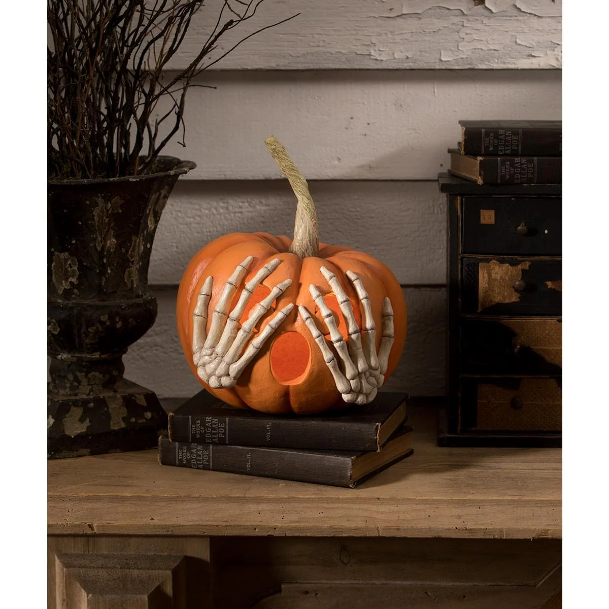 Orange Peek-a-Boo Pumpkin - Image 4