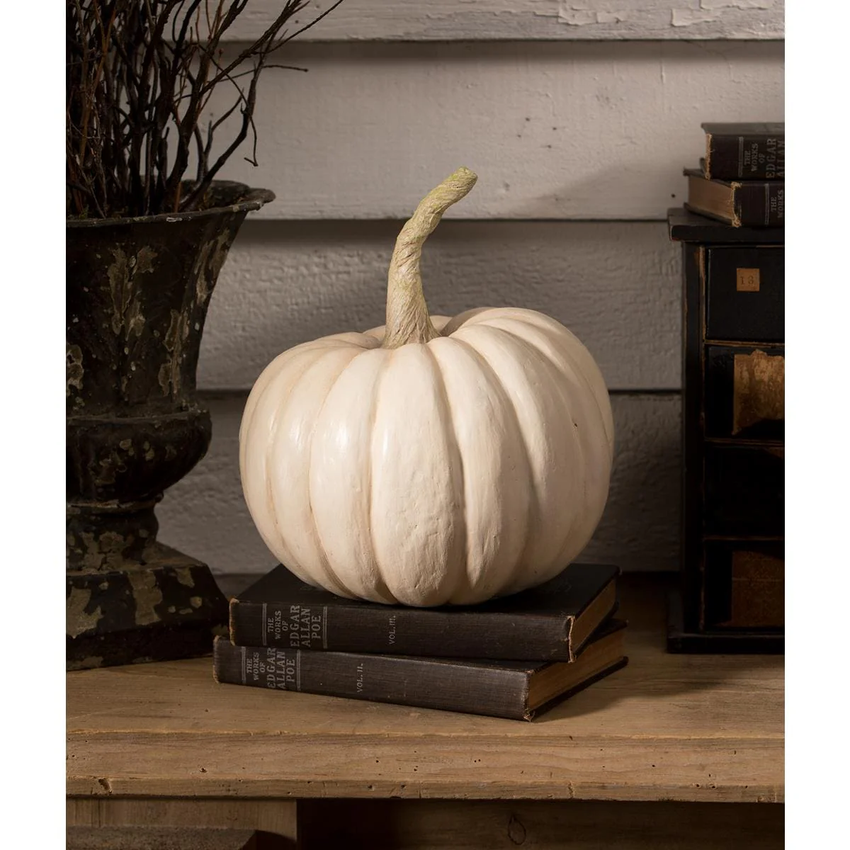 Peek-a-Boo Pumpkin White - Image 6
