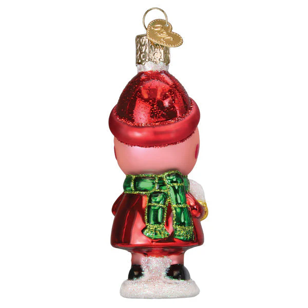 Peppa Pig With Snowball Ornament - Image 3
