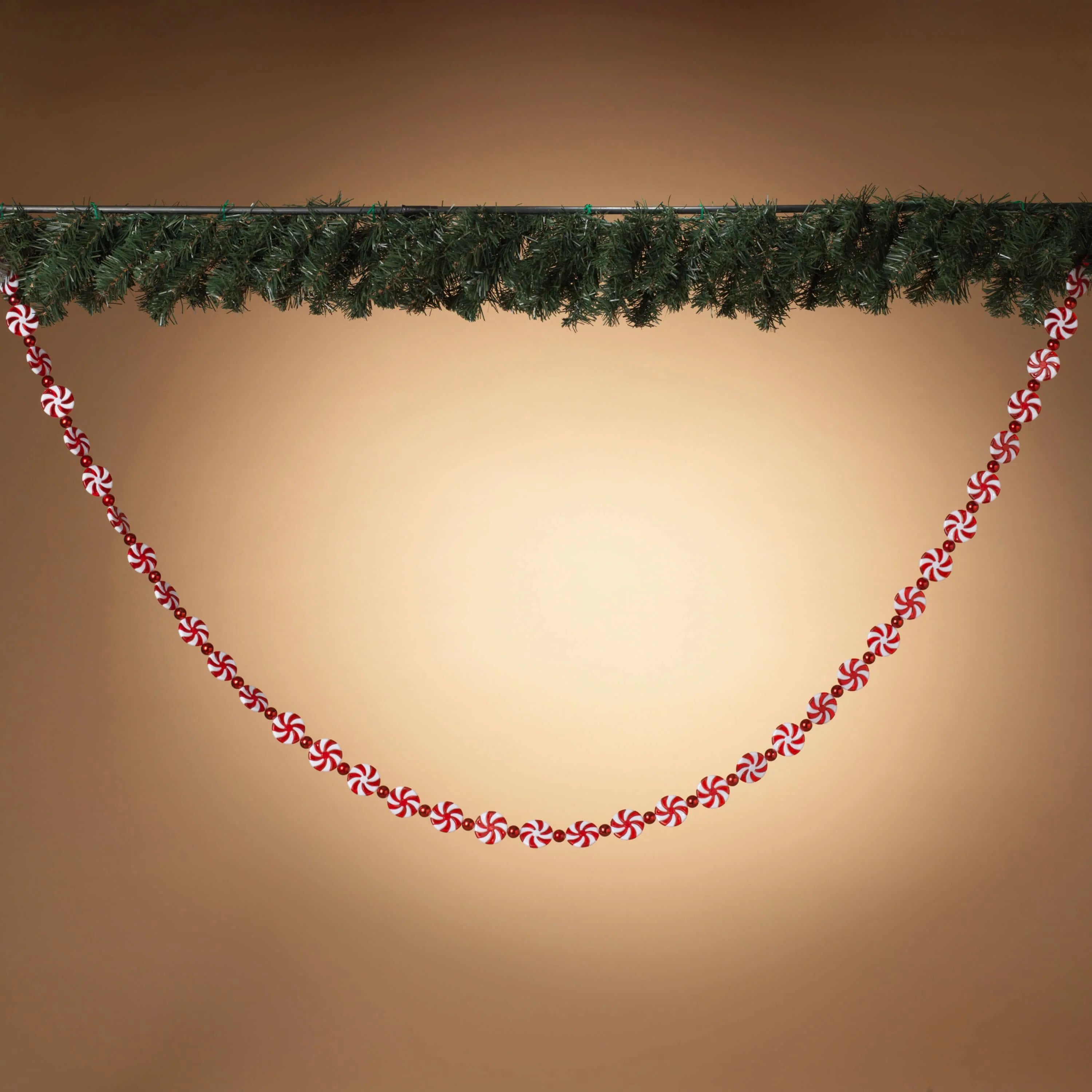 Peppermint Holiday Garland - Image 2