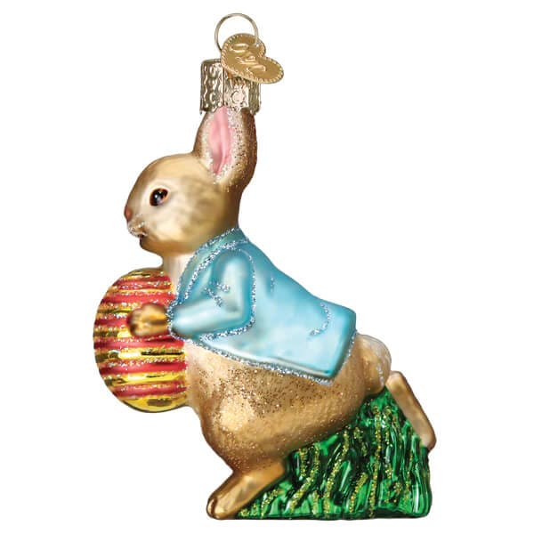 Peter Rabbit With Easter Egg Ornament - Image 3