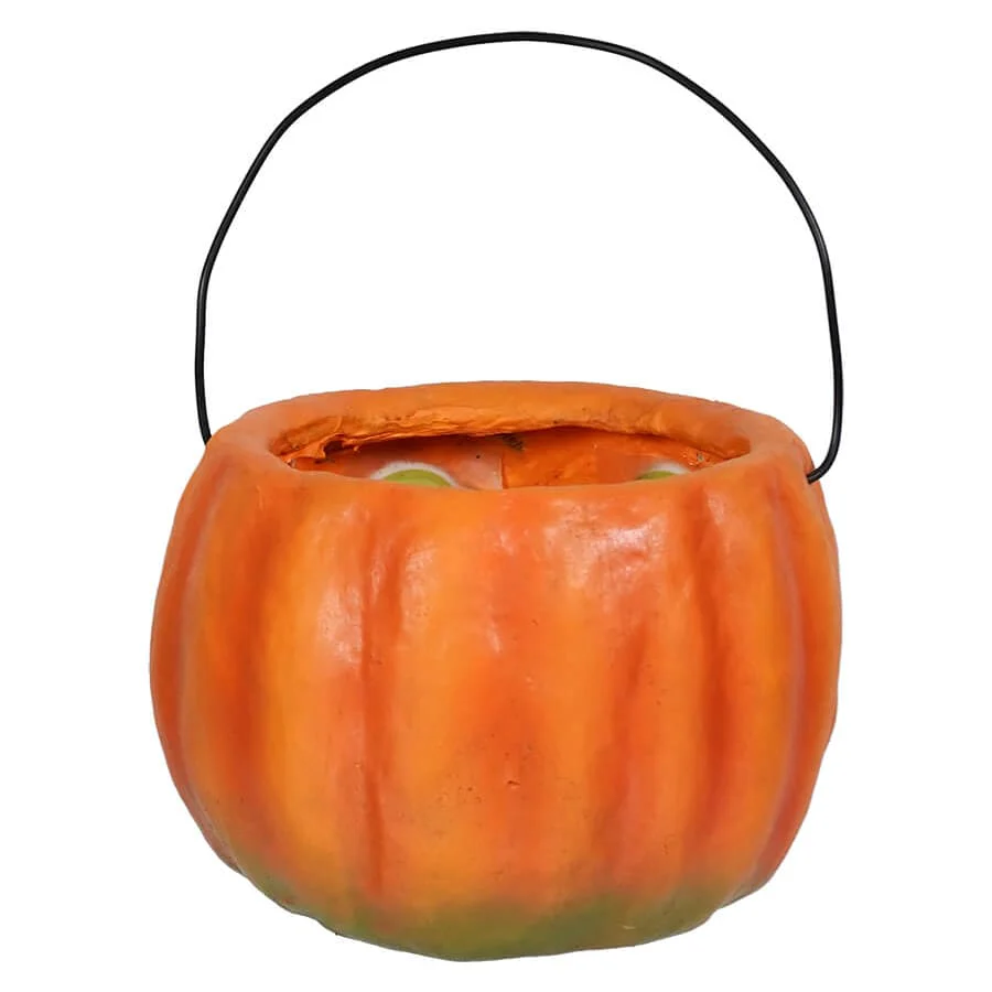 Petite Surprised Candy Corn Pumpkin Bucket - Image 3