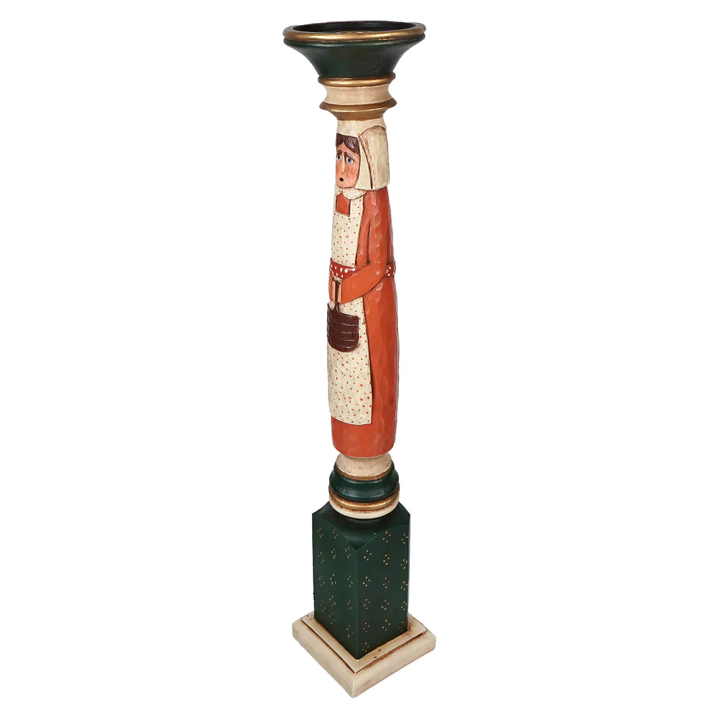 Pilgrim Woman Spindle Candleholder - Image 2