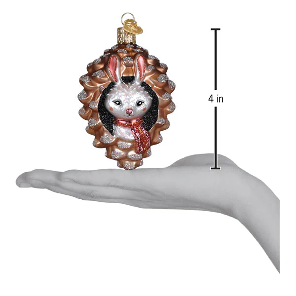 Piney Rabbit Ornament - Image 4