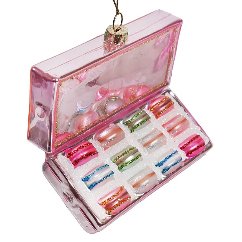 Pink Box Of Macarons Ornament - Image 2