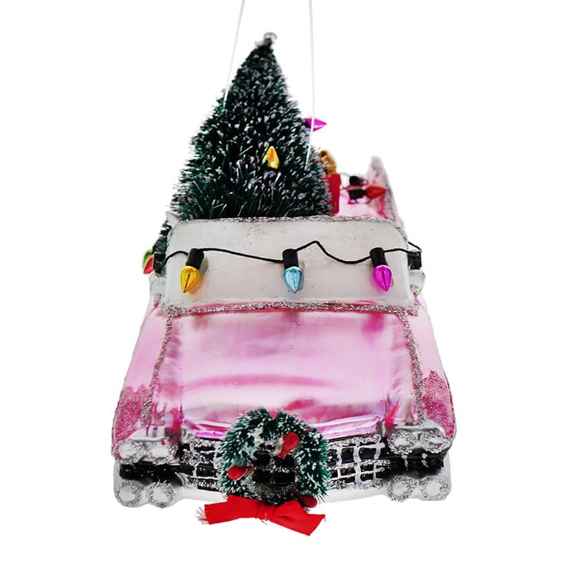 Pink Caddy with Tree Ornament - Image 2