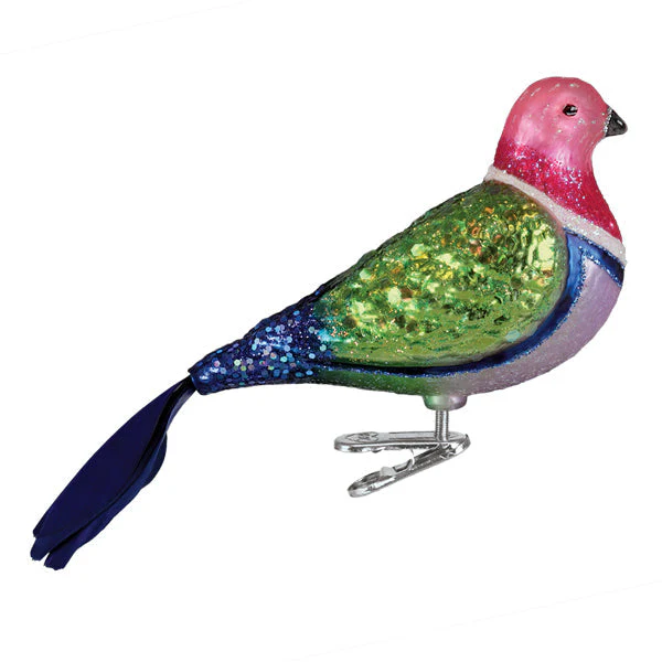 Pink Fruit Dove Ornament - Image 2