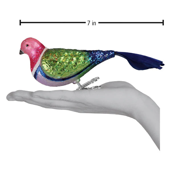 Pink Fruit Dove Ornament - Image 4
