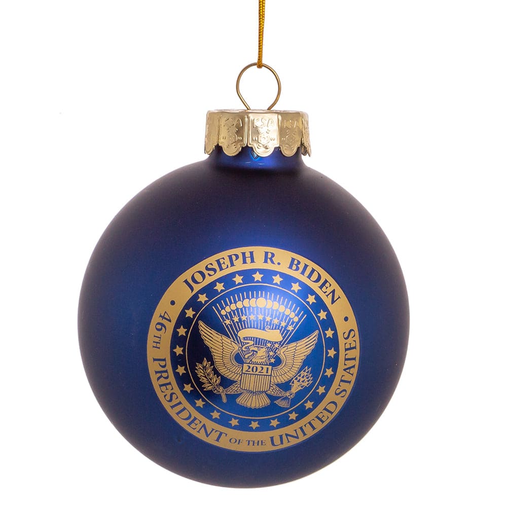 President Biden Glass Ball Ornament - Image 2