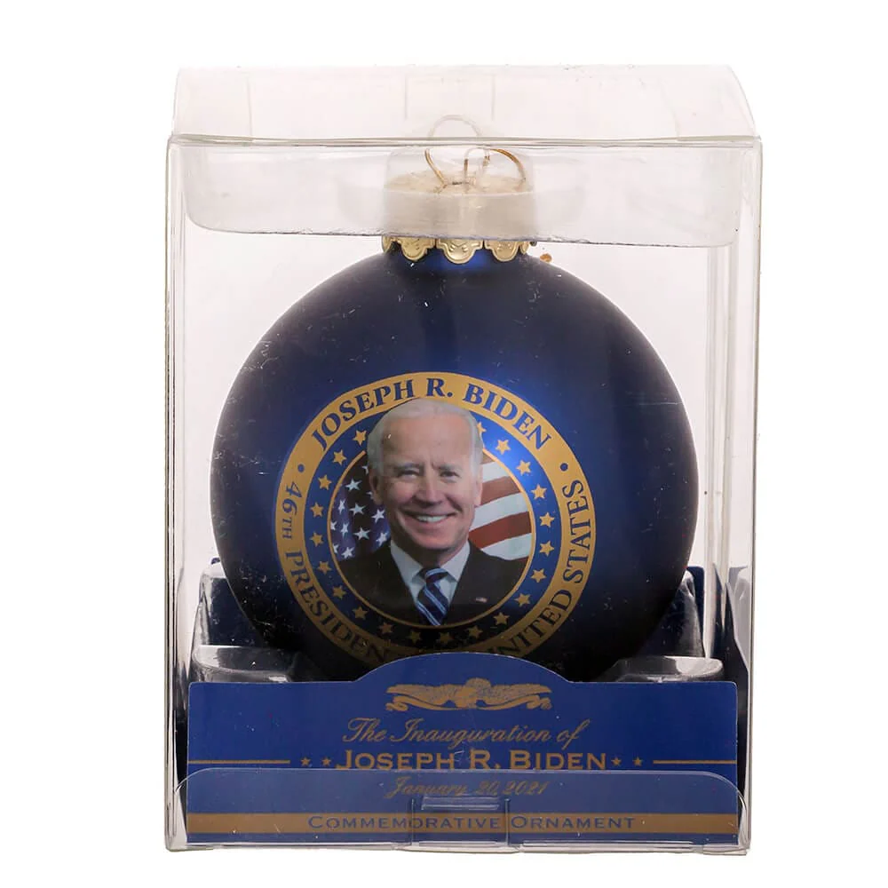 President Biden Glass Ball Ornament - Image 3