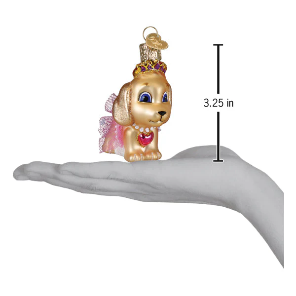 Princess Doggy Ornament - Image 4