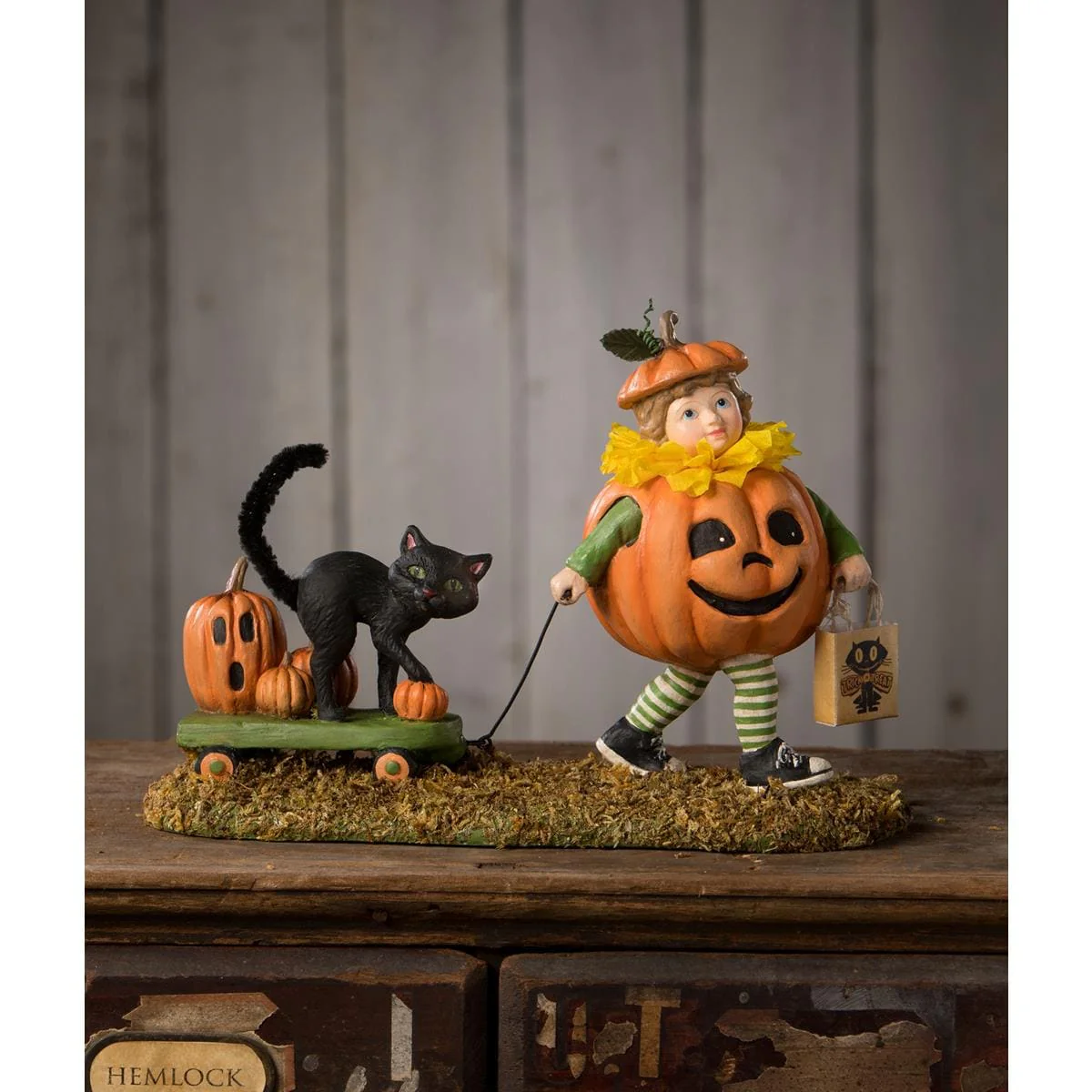Pumpkin Paige With Wagon - Image 3