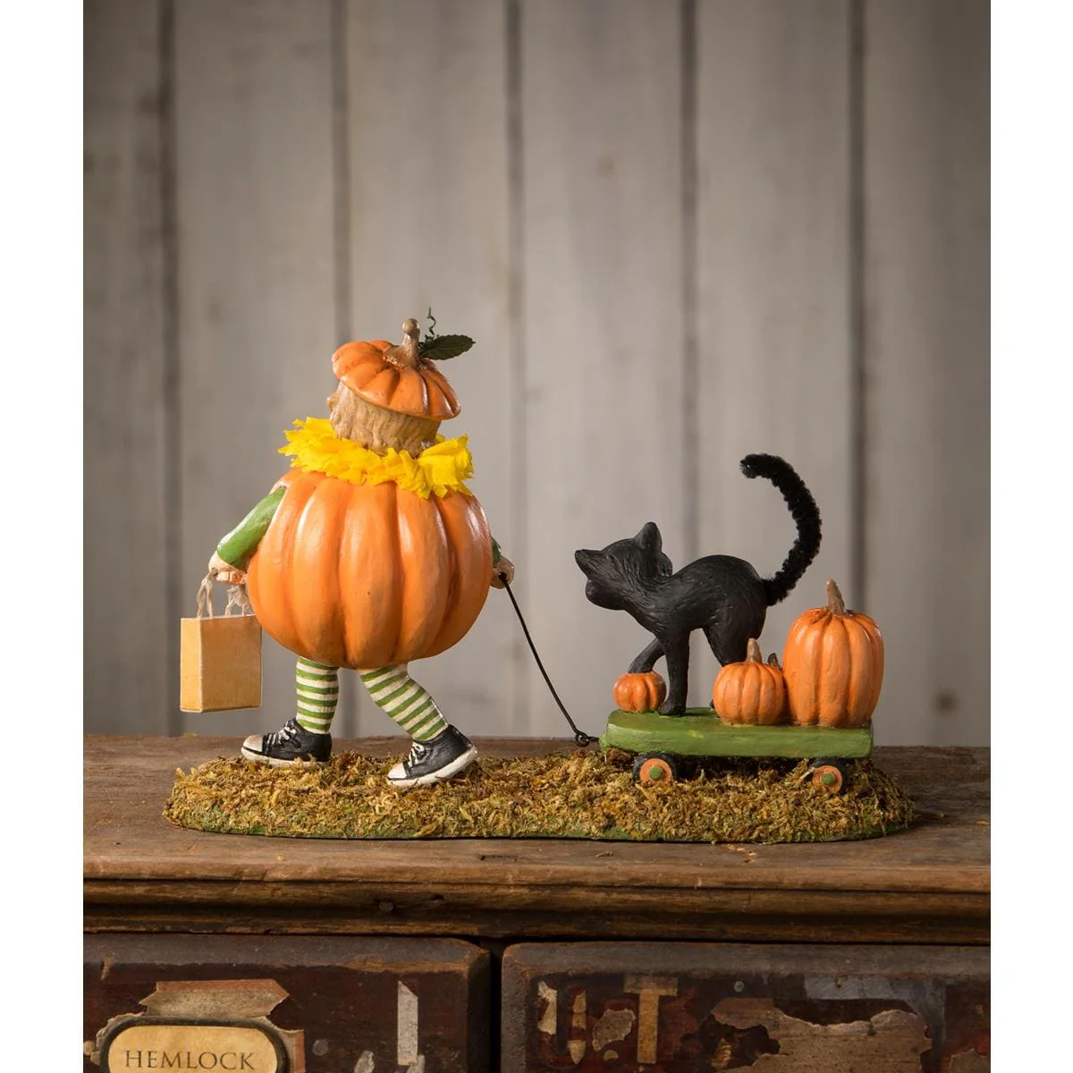 Pumpkin Paige With Wagon - Image 4