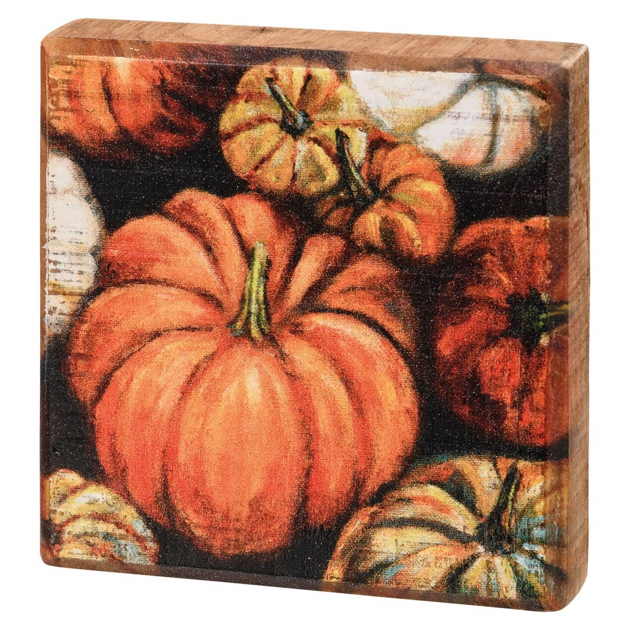 Pumpkins Block Sign