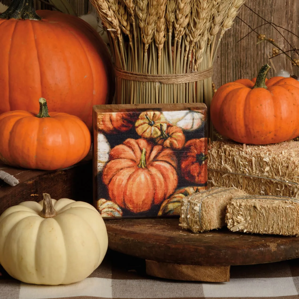 Pumpkins Block Sign - Image 4