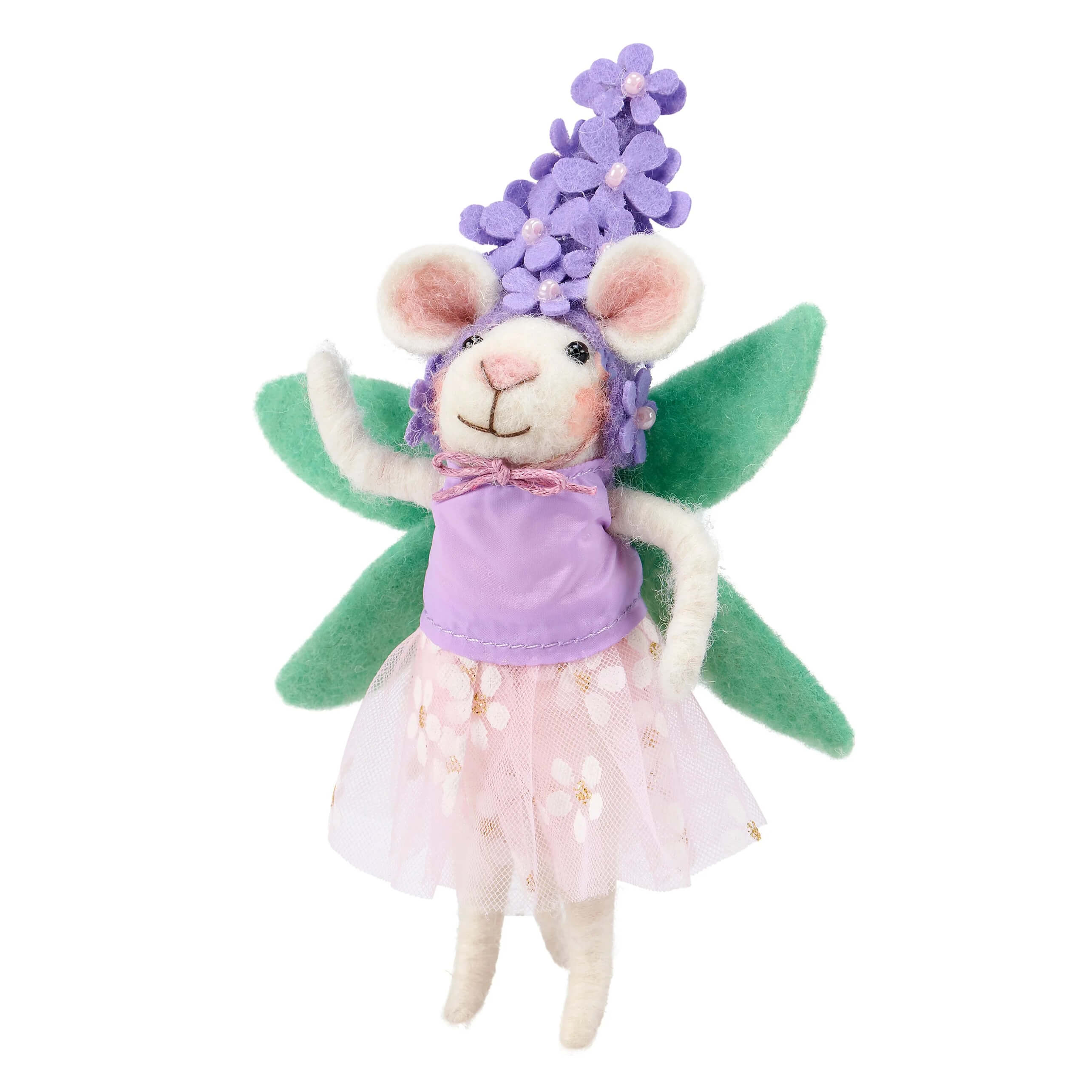 Purple Flower Mouse Critter