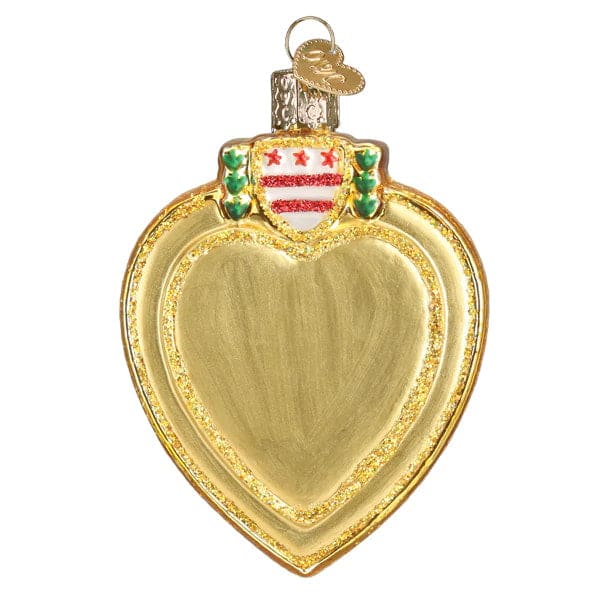 Purple Heart Ornament - Image 3