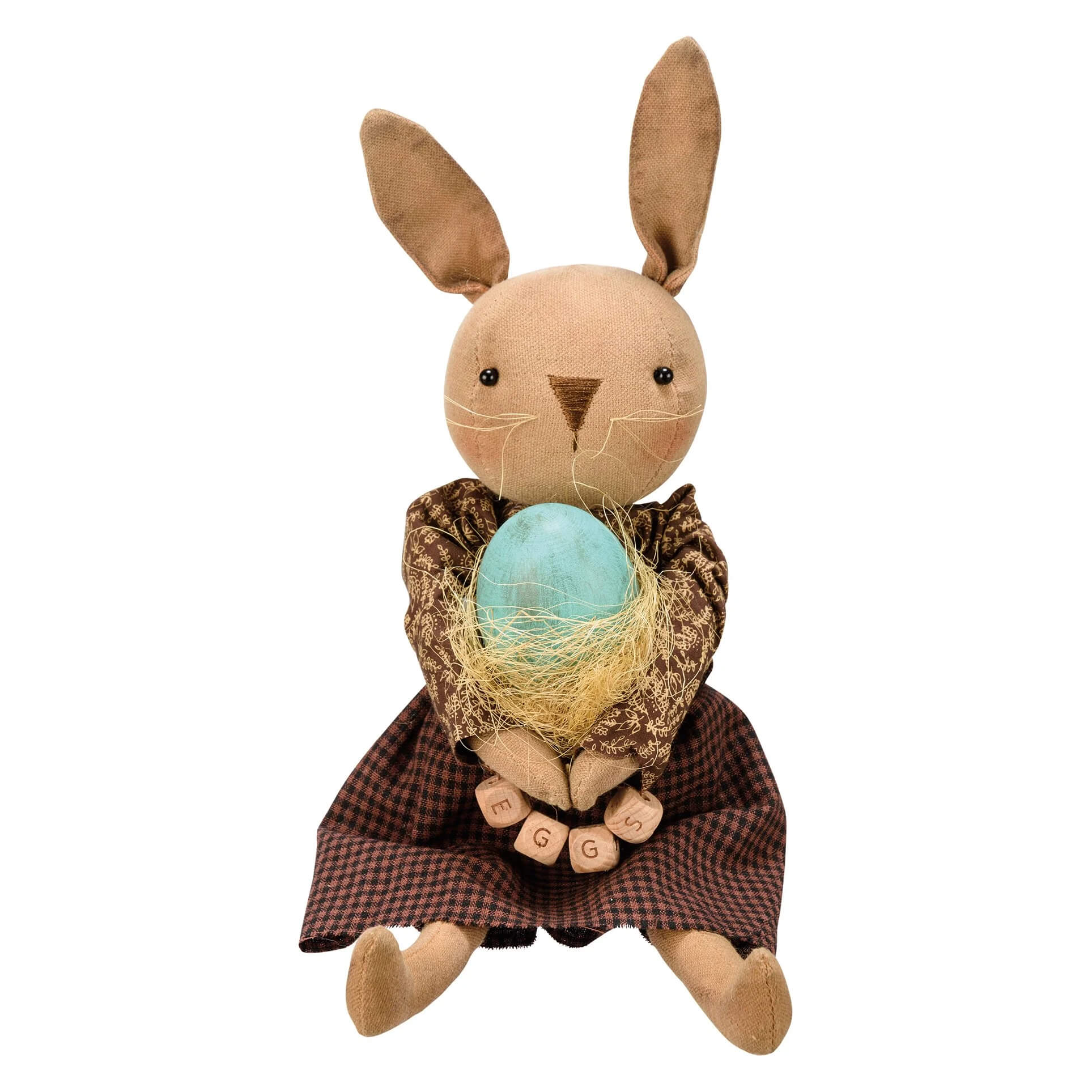 Rabbit With Egg Doll