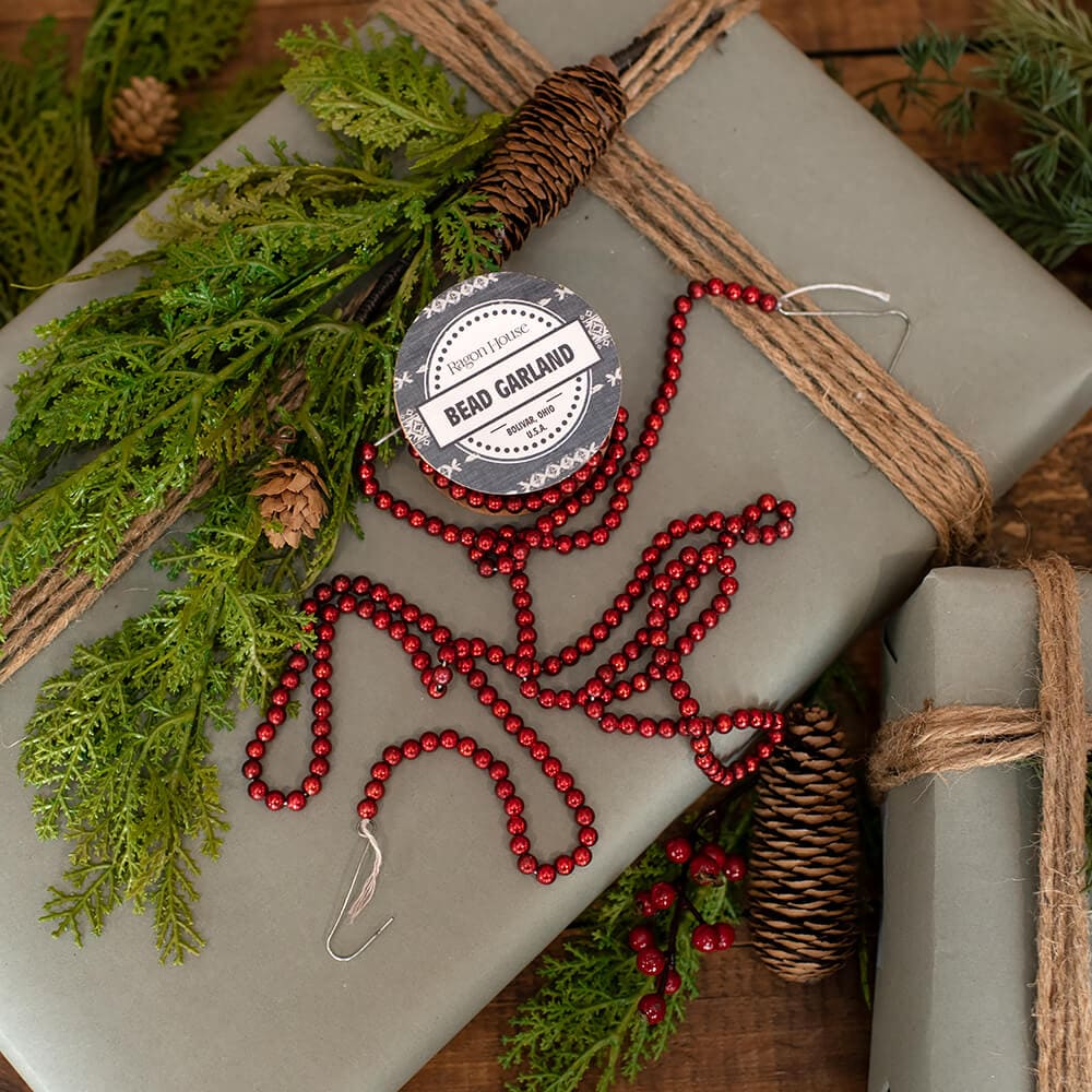 Red Bead Garland Spool - Image 3