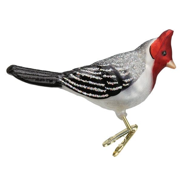 Red-Crested Cardinal Ornament