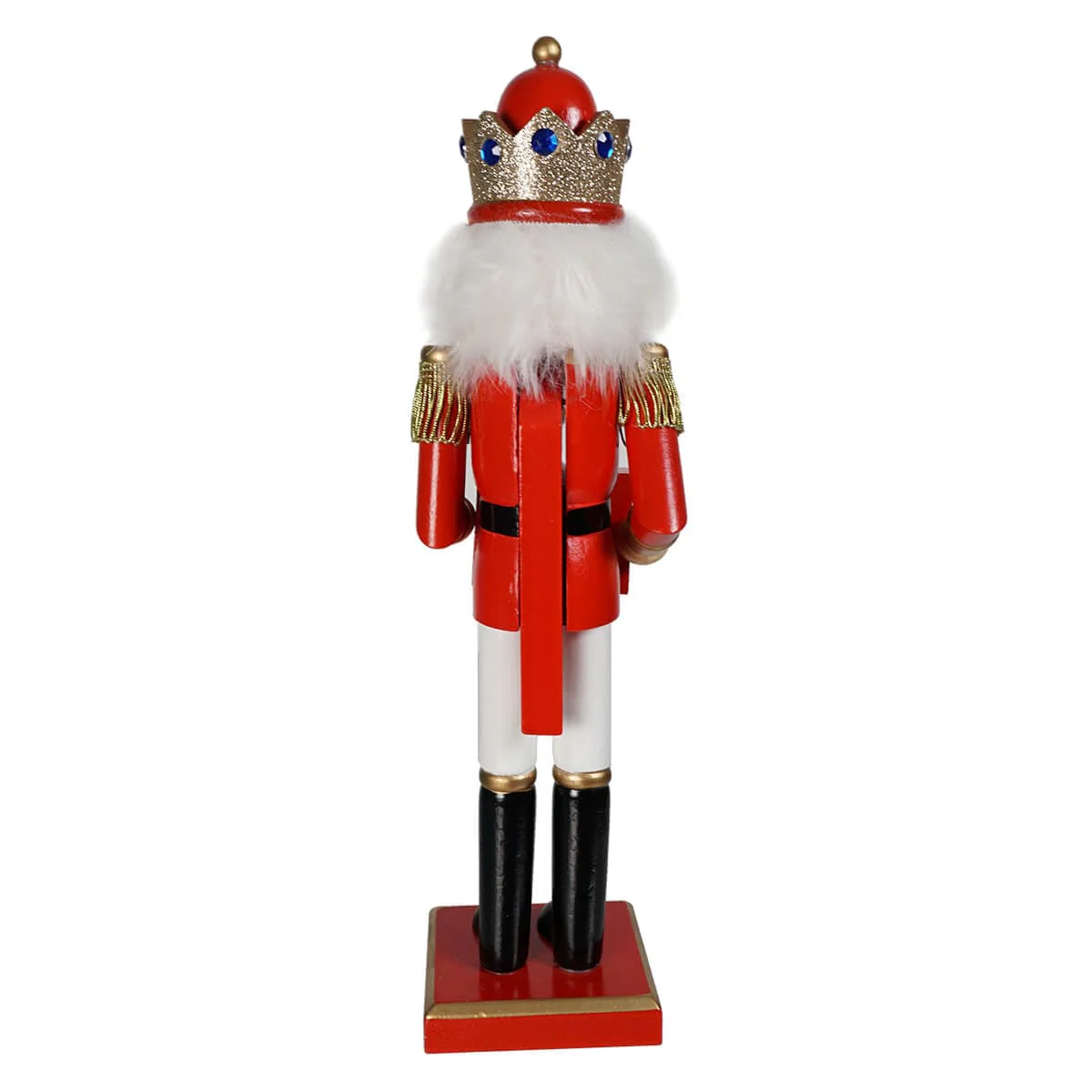 Red King Nutcracker With Calendar - Image 3