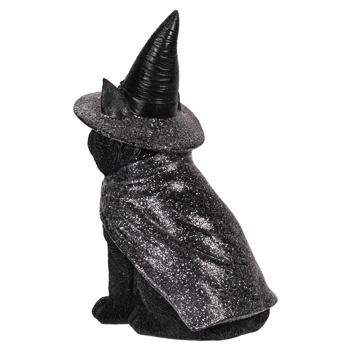 Resin Gothic Black Cat Witch Figurine - Image 3