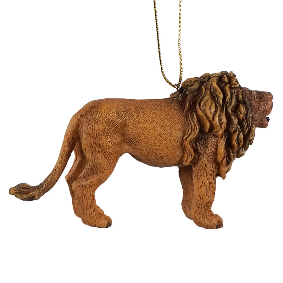 Resin Lion Safari Animal Ornament - Image 2