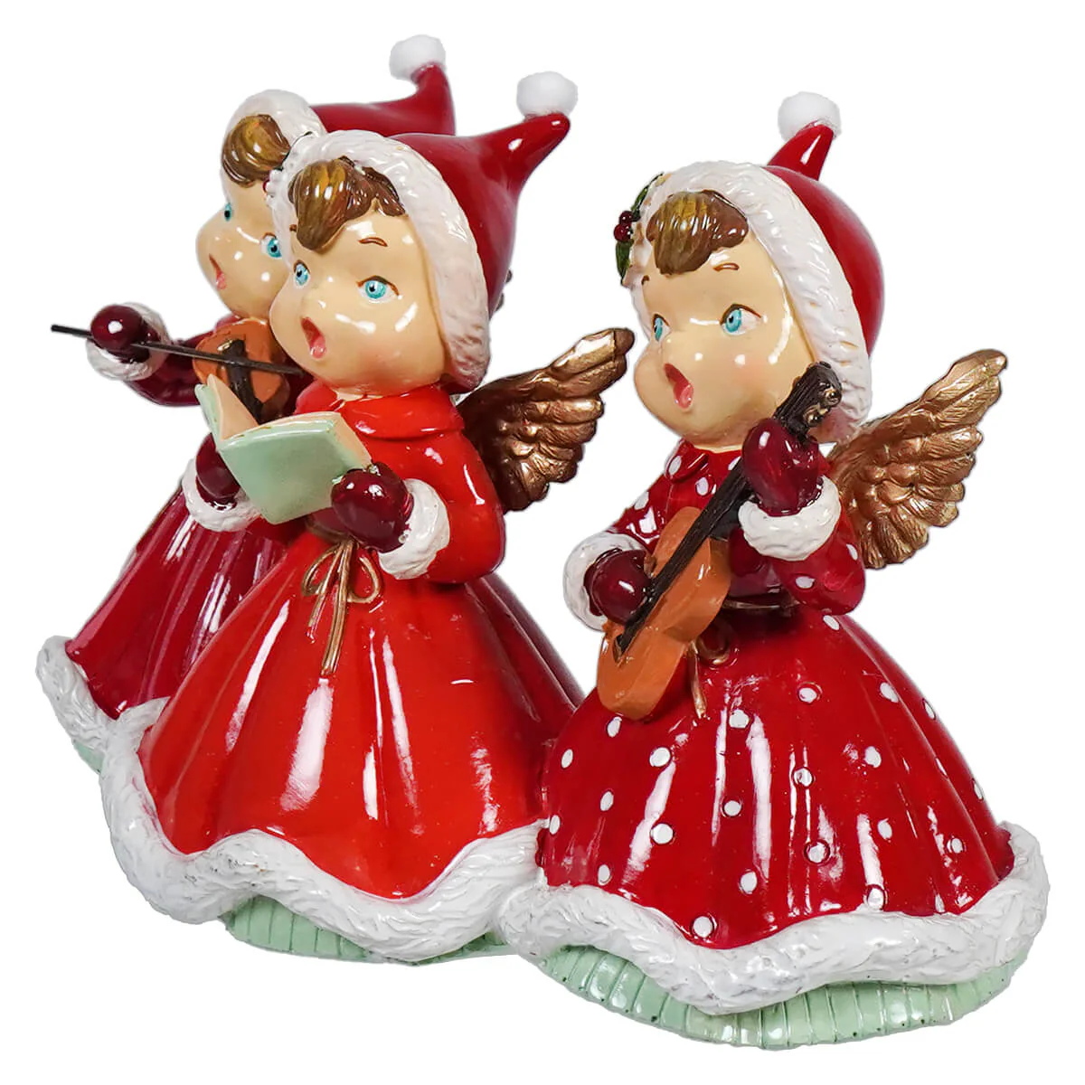 Resin Retro Carolers - Image 2