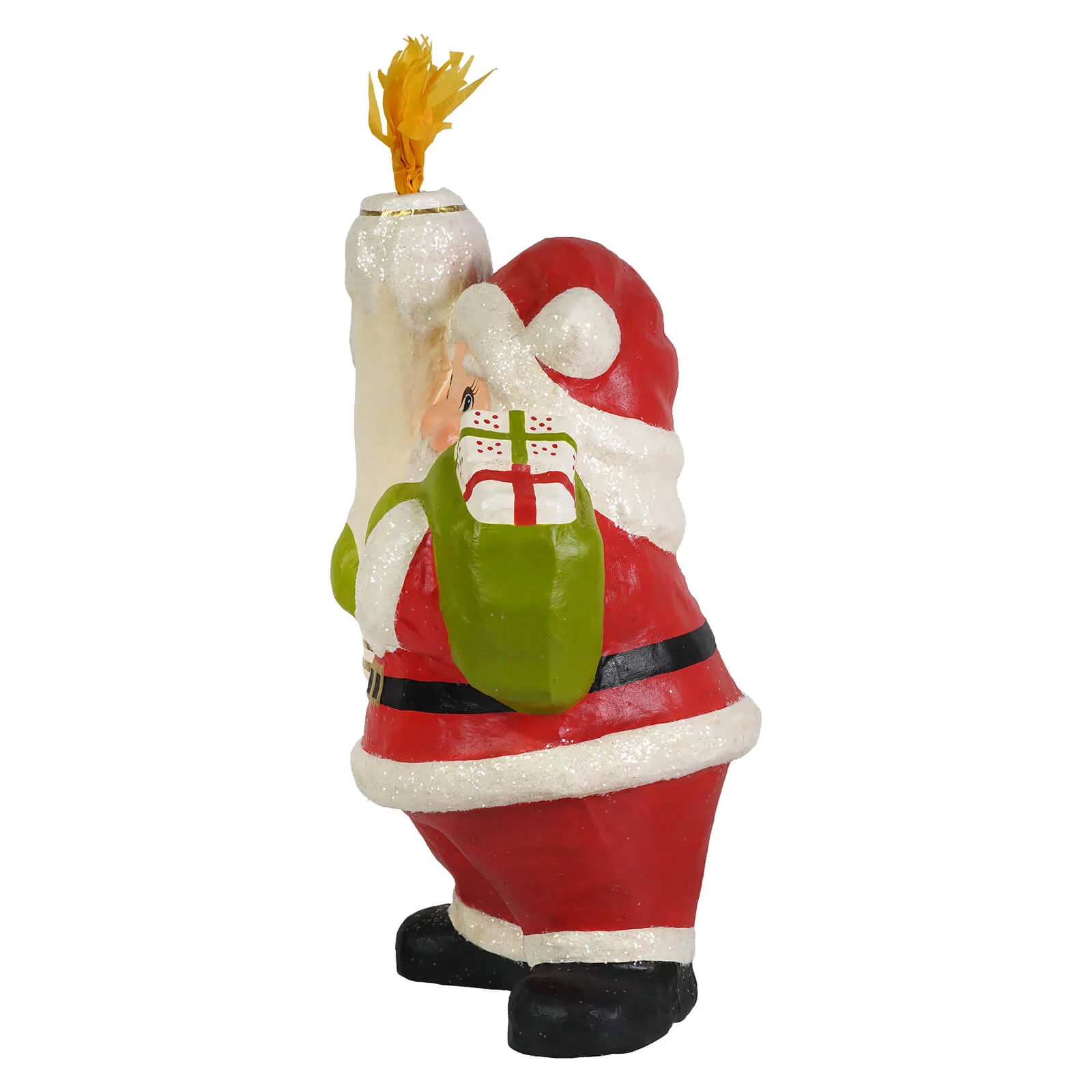 Retro Santa With Candle - Image 2