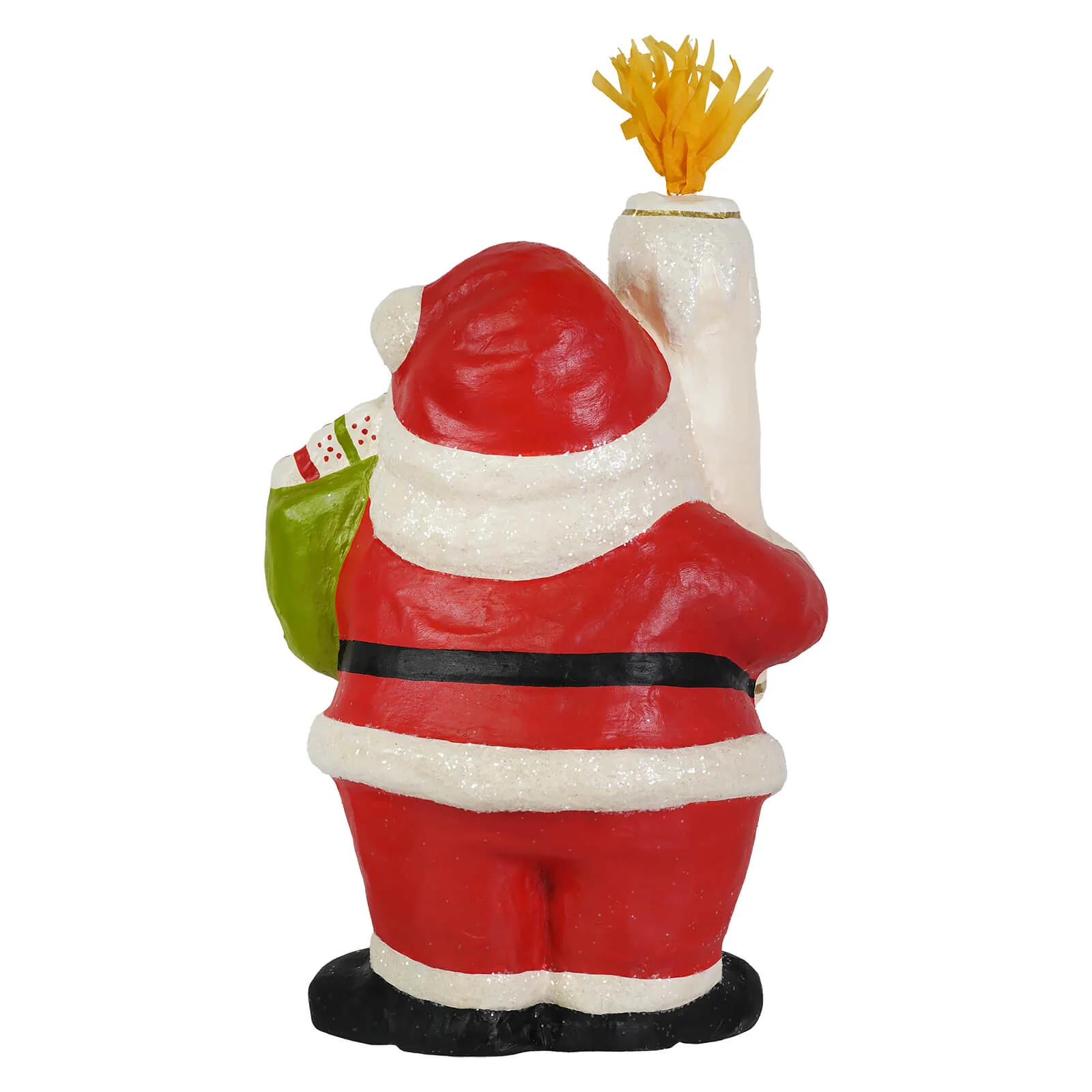 Retro Santa With Candle - Image 3
