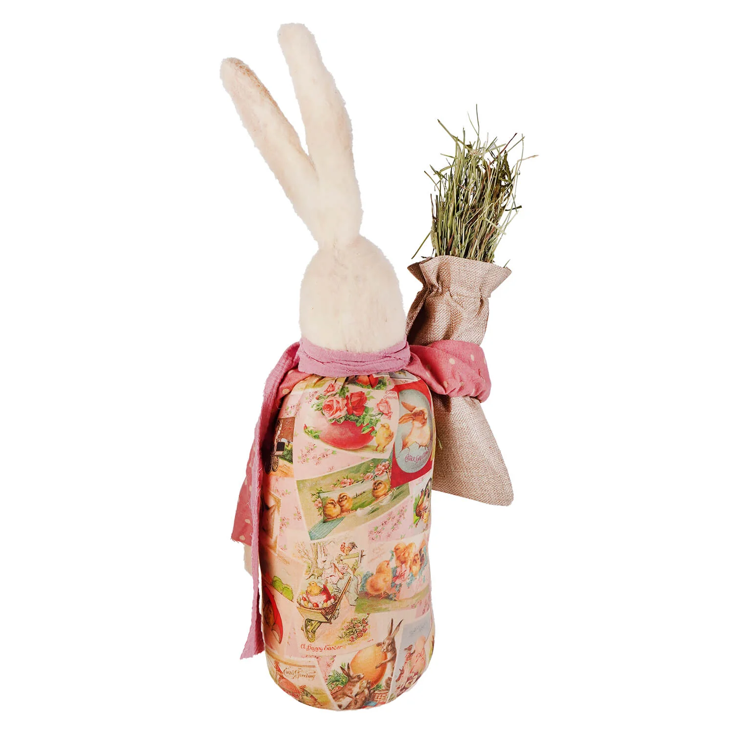 Rosamund Rabbit with Pink Scarf - Image 3