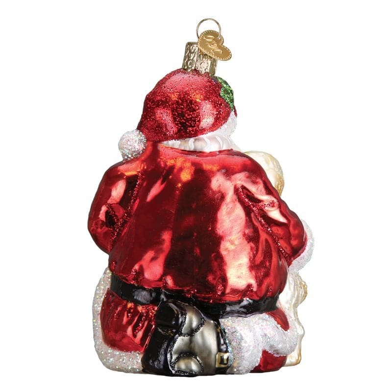 Santa's Puppy Love Ornament - Image 2