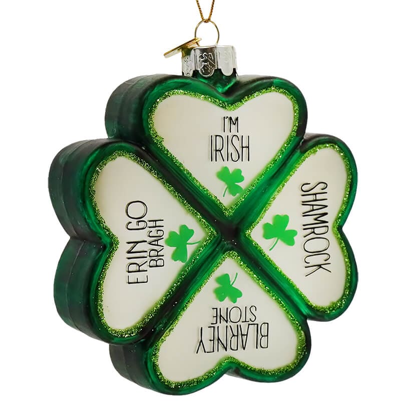 Shamrock With Sayings Ornament - Image 2