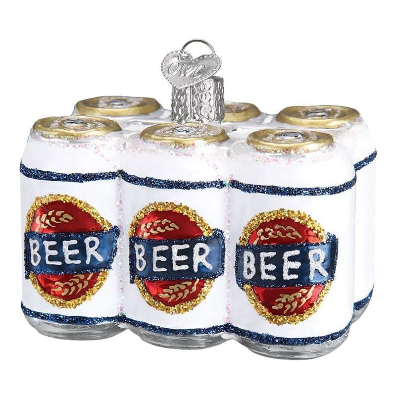 Six Pack Of Beer Ornament