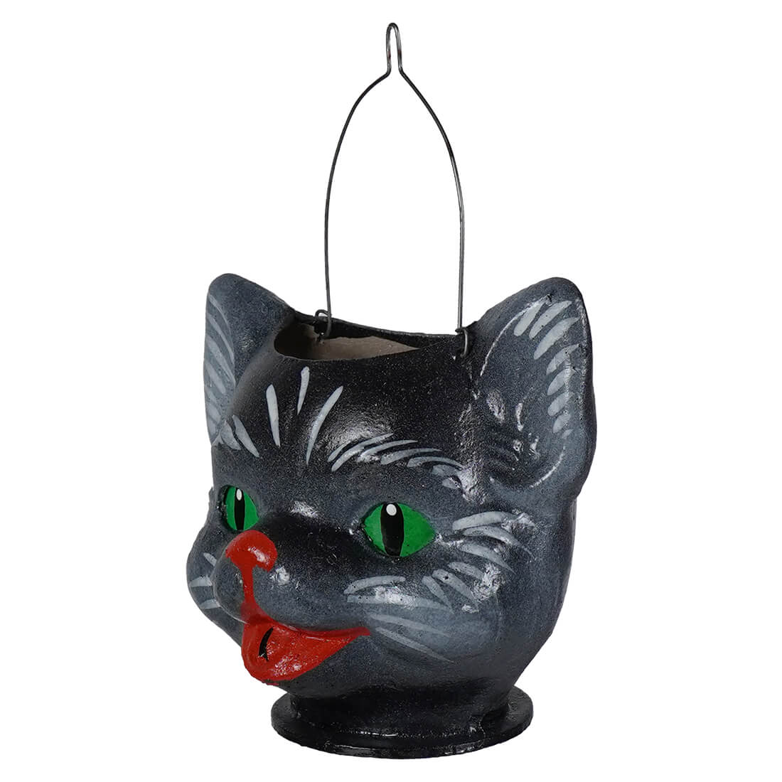 Small Jack-O'-Lantern Cat Bucket - Image 2