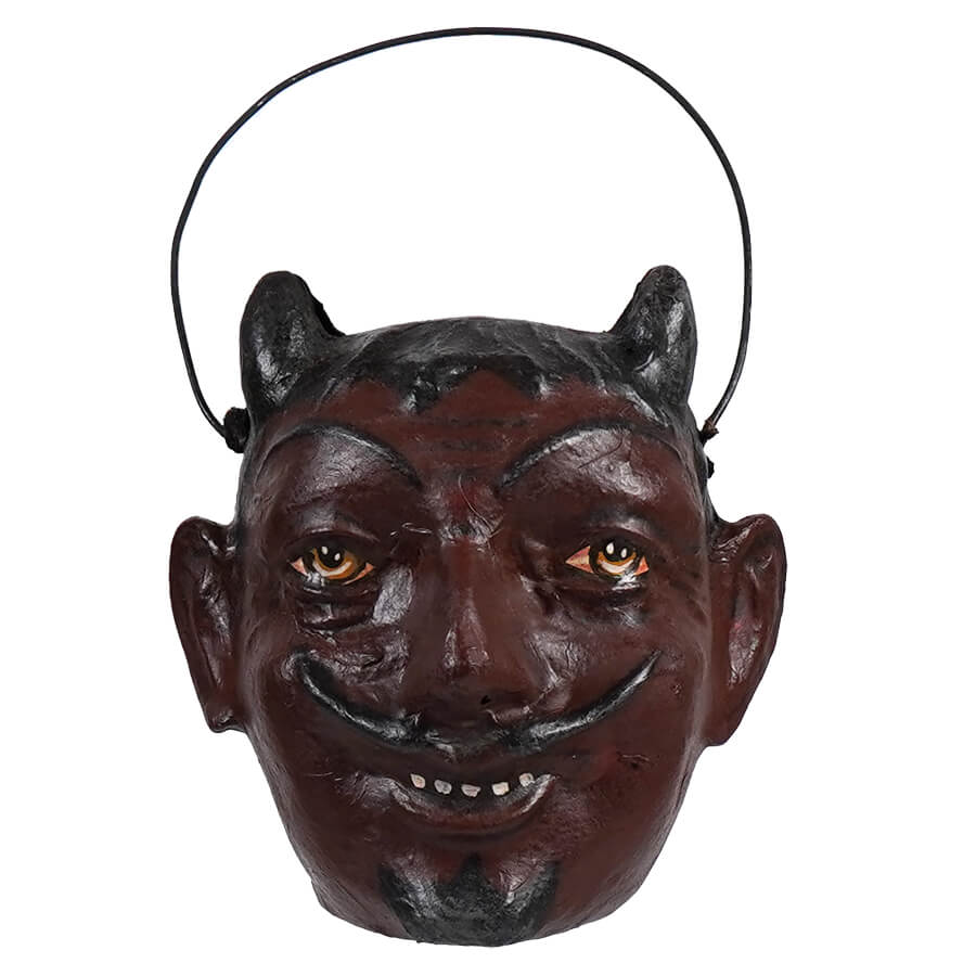 Small Vintage Devil Candy Bucket