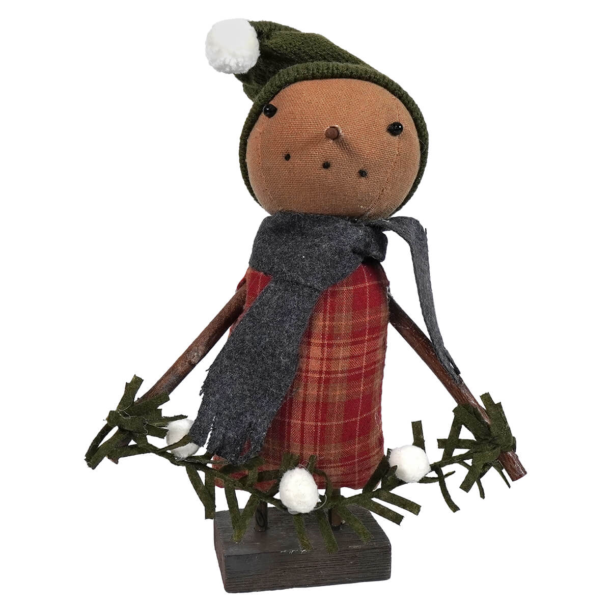 Snowy Sarah Snowman Standing Doll