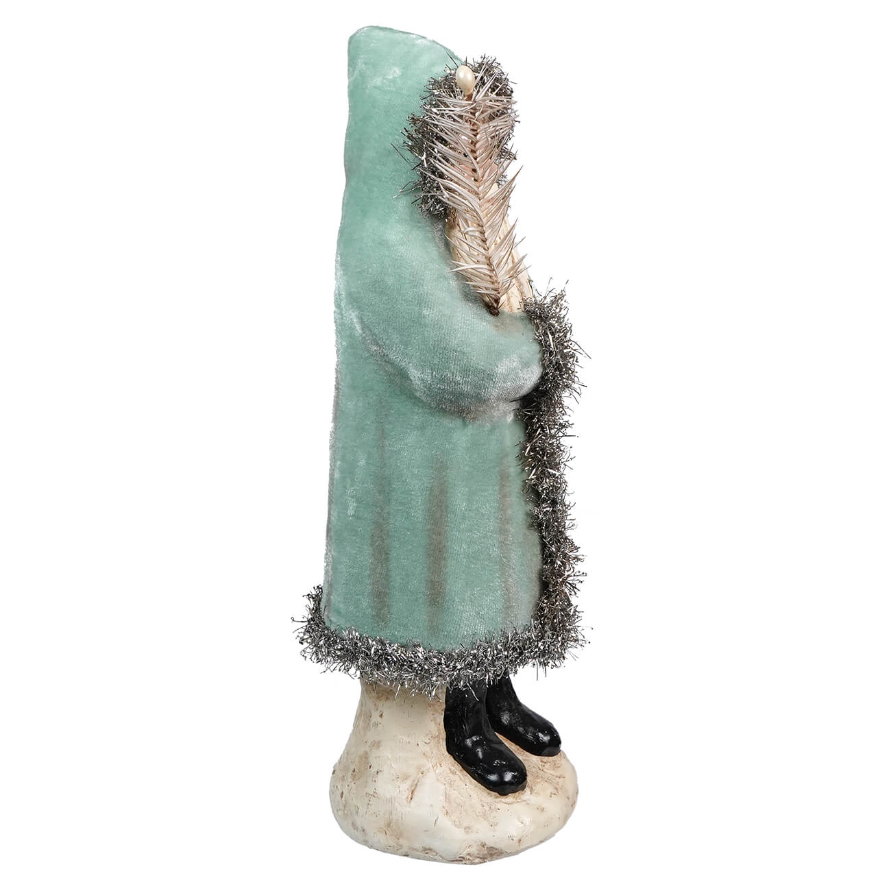 Teal Velvet Belsnickle - Image 2