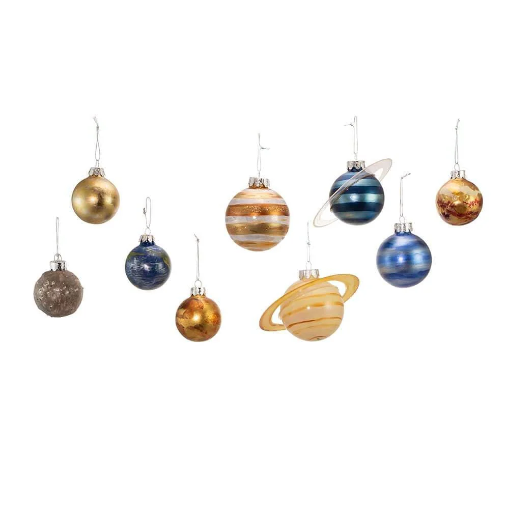 Noble Gems™ Glass Solar System Ornaments Box Set/9 - Image 3