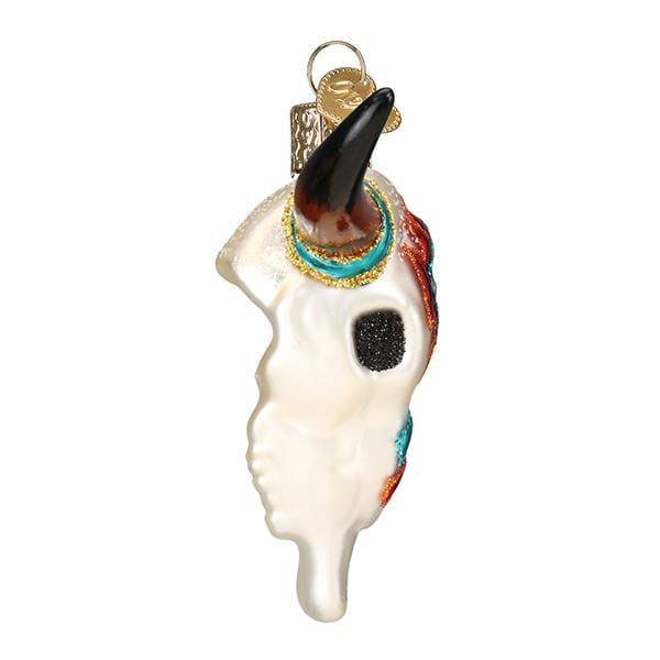 Southwestern Steer Skull Ornament - Image 3