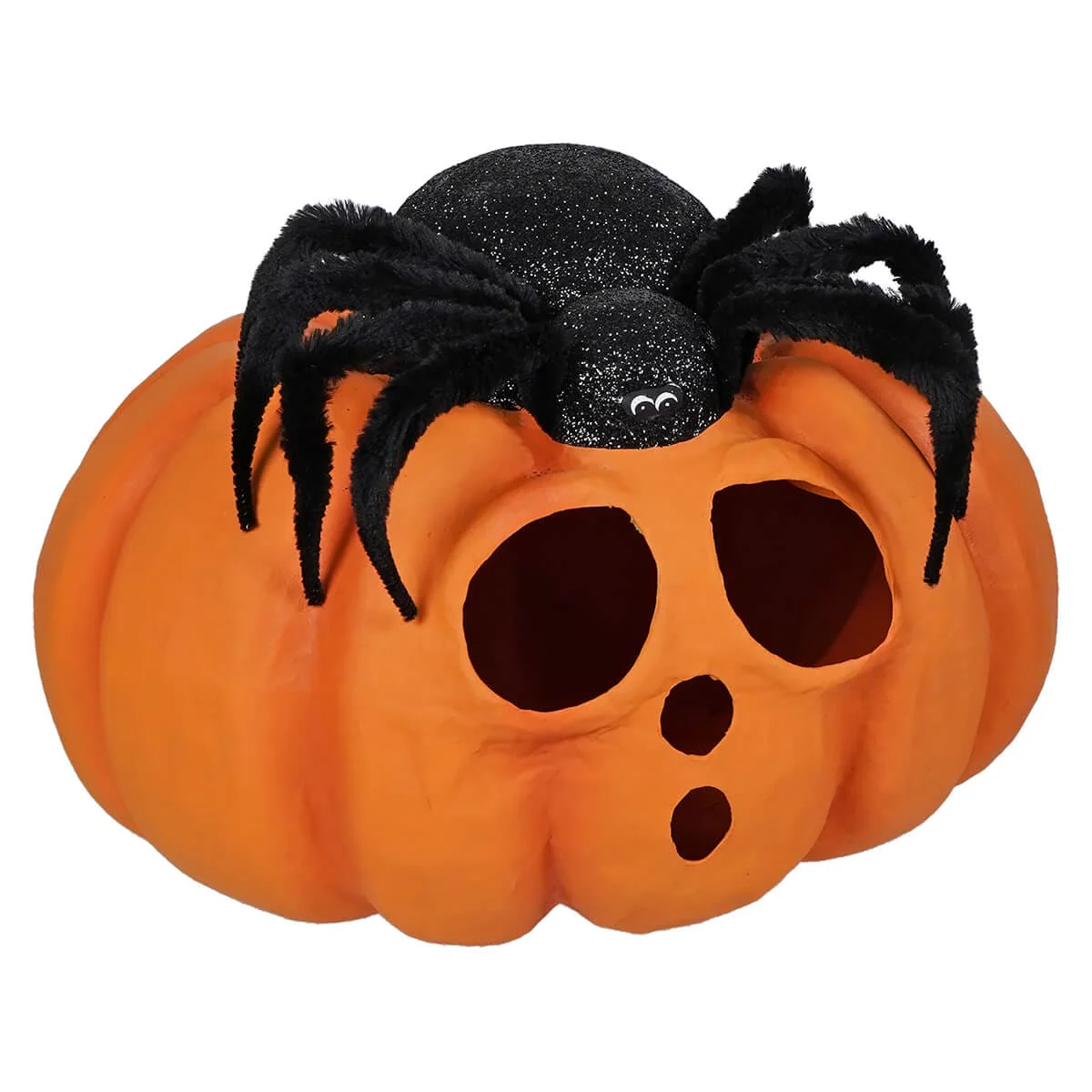 Spider on Pumpkin JOL