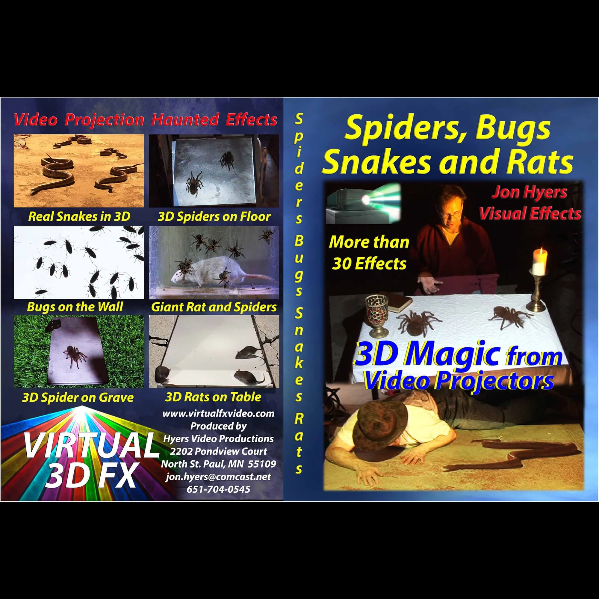 Spiders, Bugs, Snakes & Rats DVD w/ Digital Files Coupon - Image 2