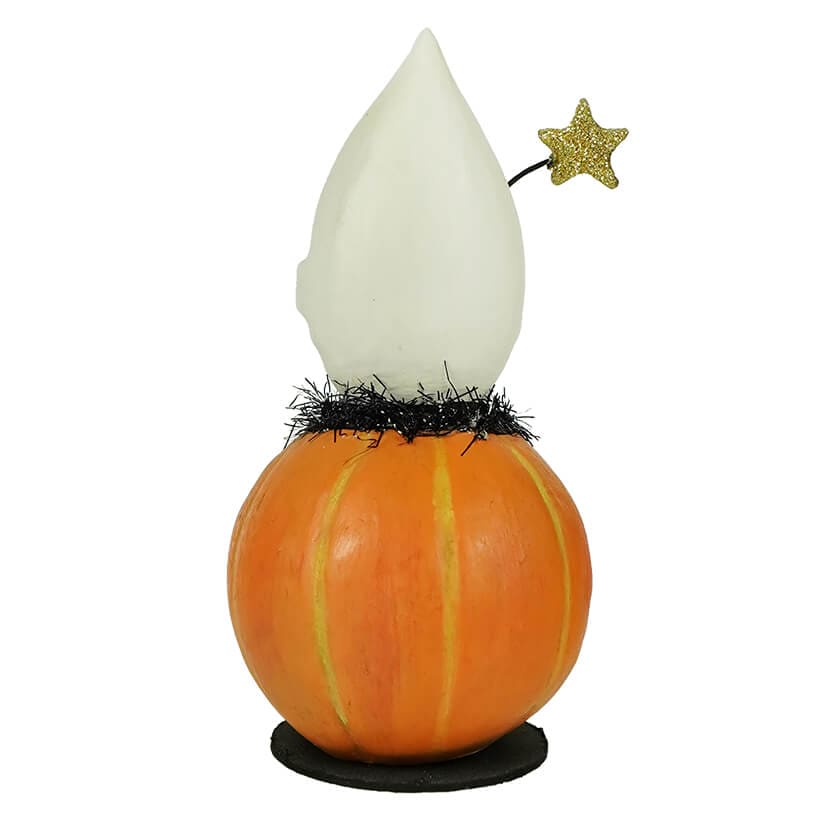 Spooked Ghost in Jack O'Lantern - Image 3