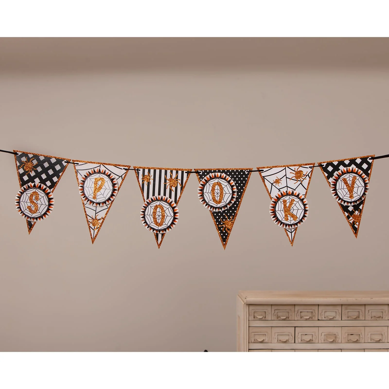Spooky Spider Garland