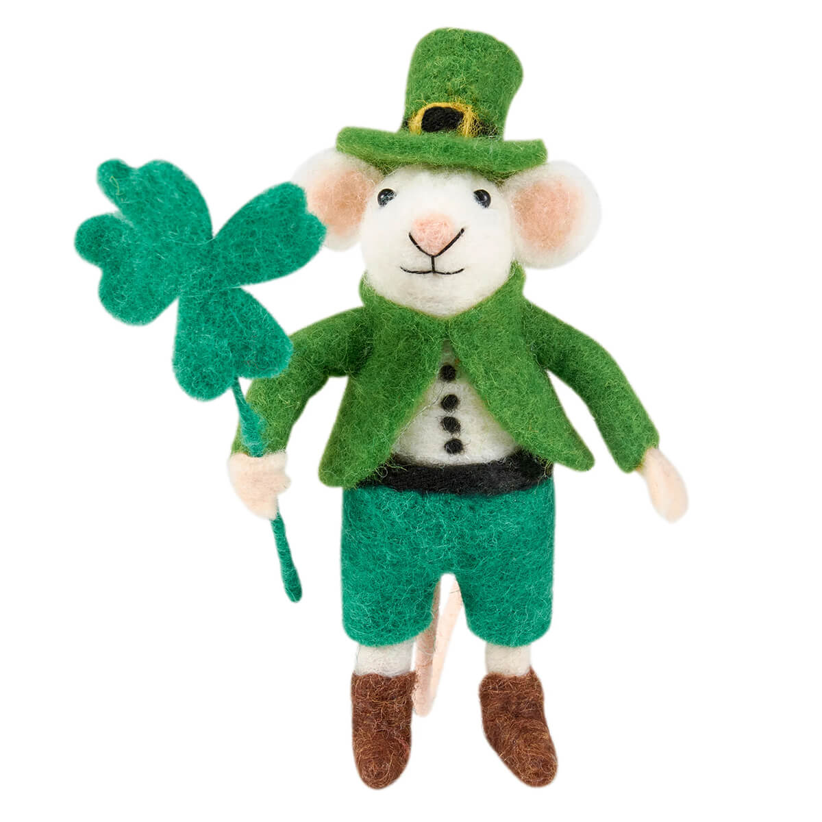 St. Patrick's Mouse Critter Ornament