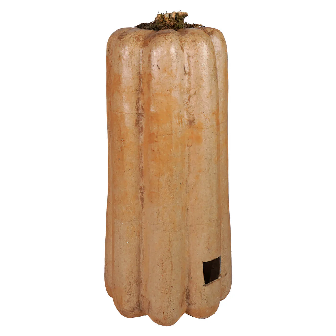 Tall Mustard Pumpkin Jack-O'-Lantern - Image 3