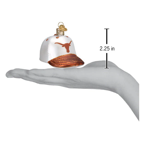 Texas Baseball Cap Ornament - Image 2