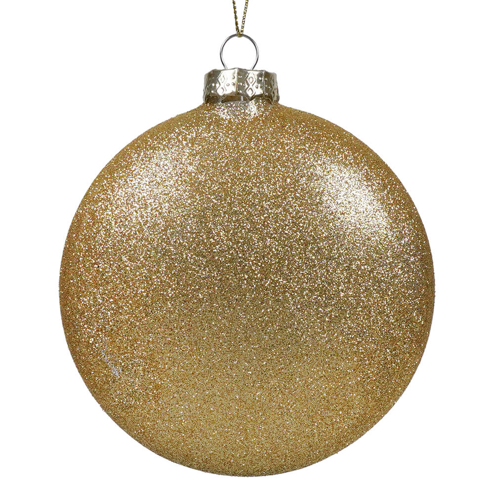 The Holy Family Glass Disc Nativity Ornament - Image 2
