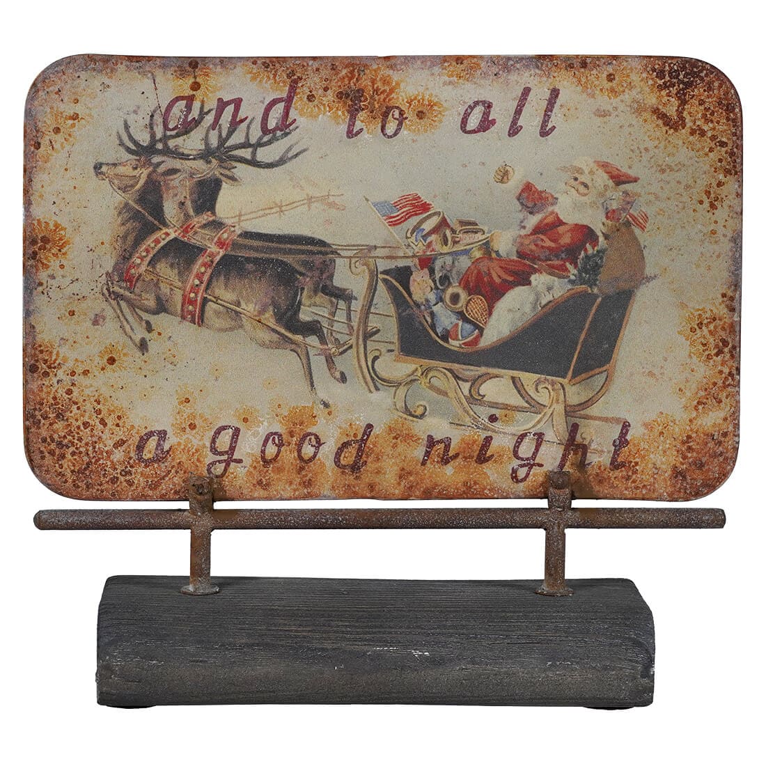 To All A Good Night Vintage Sign